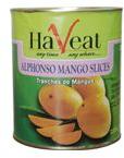 Alphonso Mango Slices
