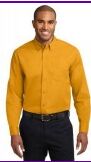 Extended Size Long Sleeve Easy Care Shirt
