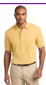 Heavyweight Cotton Pique Polo