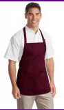 Medium-Length Apron With Pouch Pockets