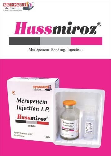 Meropenem Injection, Packaging Type : Box