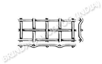 LOCK MESH FLAT TOP