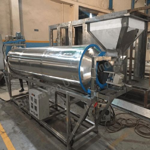 150Kg 50-60Hz Polished Pneumatic Semolina Drum Dryer, For Food Industry