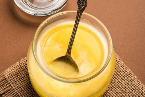 Yellow Liquid Organic Ghee, For Cooking, Certification : FSSAI