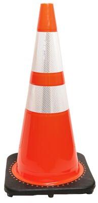 PVC Traffic Cone, Color : Orange