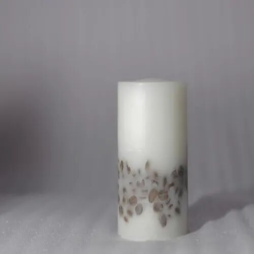 Coffee Candle, Color : Brown, White