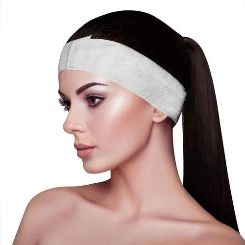 Plain Disposable Head Band, Packaging Type : Packet