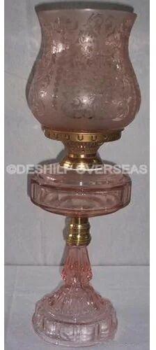 Glass Vintage Oil Lamp, Style : Modern/Contemporary, Handmade, Antique