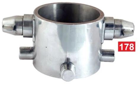 Silver Round SS Female Instantaneous Adaptor, For Fire Fighting, Technics : Forged