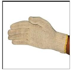 Cotton Knitted Hand Gloves, Style : Plain