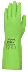 Karam Nitrile Hand Gloves, Size : Large