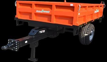 SINGLE TYRE TIPPING TRAILER (MEDIUM DUTY)