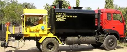 Mechanical Bitumen Emulsion Sprayer, For Industrial, Power : DIESEL ENGINE