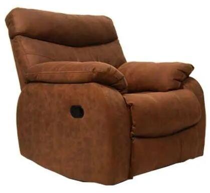 Koss Plain Single Seater Sofa, Seat Material : Leather