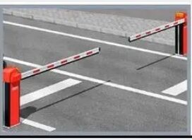 Onebee Red Stainless Steel Automatic Boom Barriers