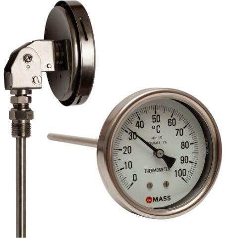 Bimetal Temperature Gauges, Size : 63mm, 100mm, 150mm