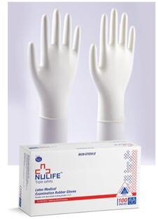 Examination Gloves, Color : White