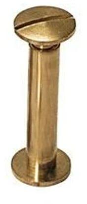 Brass File Screw, Head Shape : Round