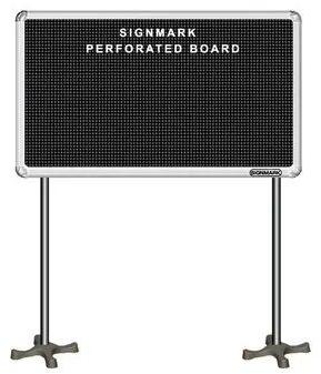 Rectangular Normal Aluminum Perforated Board, Color : White