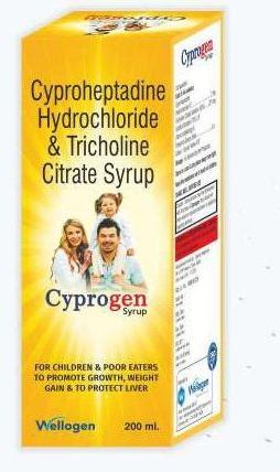 Cyprogen Syrup, Packaging Type : Plastic Bottle