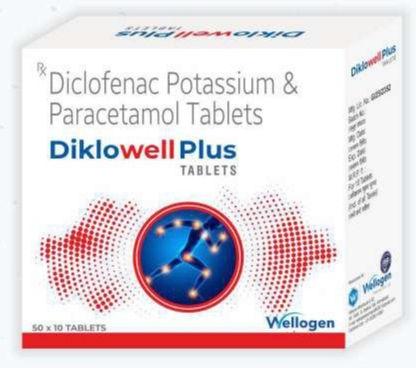 Diklowell Plus Red Tablets