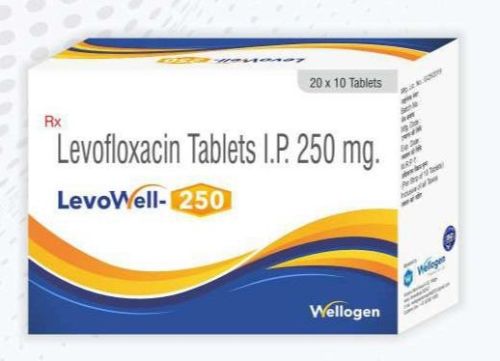 Levowell-250 Tablets, Composition : Levofloxacin 250mg