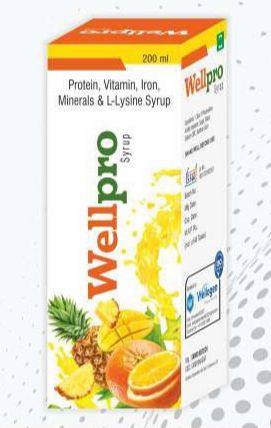 Wellpro Syrup, Packaging Type : Plastic Bottle