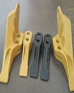 Yellow Polished Iron JCB Bucket Teeth, For Industrial, Packaging Type : Bag