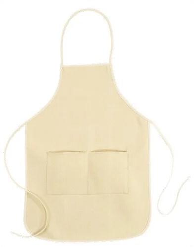 Medium Canvas Bib Apron, For Painting, Pattern : Plain