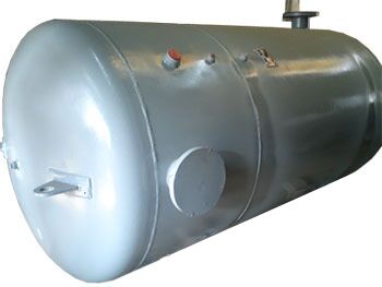 Vertical Air Receiver, Capacity : 500 Liters