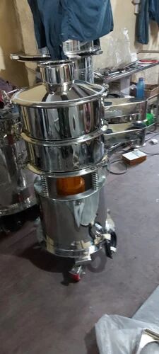 50 Hz Stainless Steel Vibro Sifter, Phase : Single