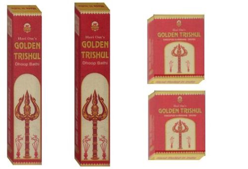 Golden Trishul Incense