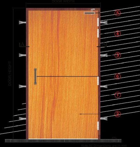 Fire Rated Wooden Doors