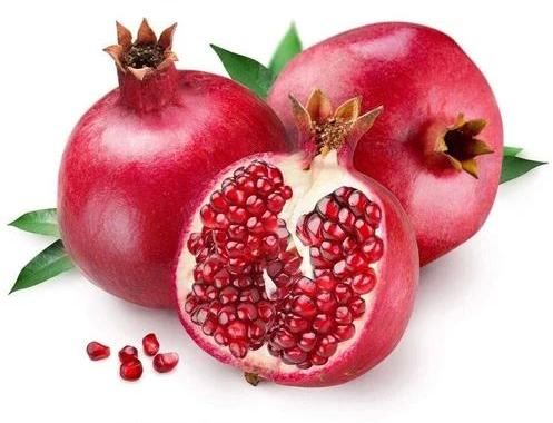 Red Fresh Organic Pomegranate, For Human Consumption, Packaging Type : Bag