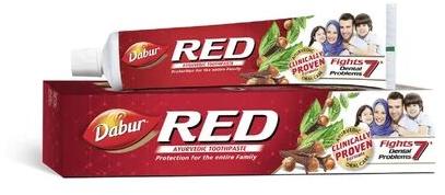 Dabur Red Toothpaste, Packaging Size : 200 Gr