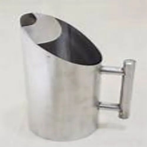 Glossy Stainless Steel Copper Jug, Color : Silver