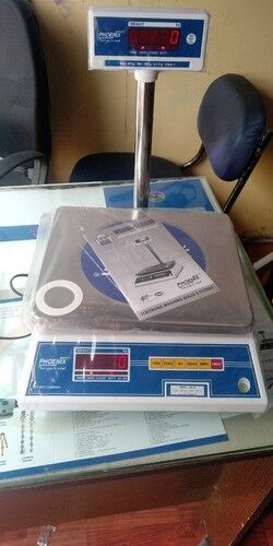 Fiber Phoenix Weighing Scale, Color : White Blue