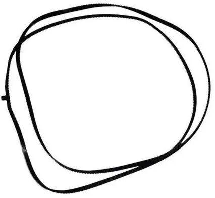 Rubber Timing Belt, Color : Black