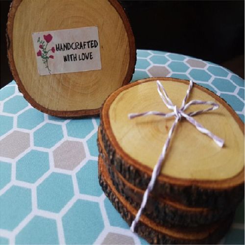 Wooden Coaster, For Home Decor, Serve Tea, Dining Decor, Size : 8.5 Diameter, Weight- 287 Gm