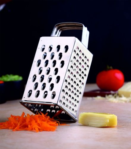 Silver 4 In 1 Slicer And Grater, Feature : Attractive Design, Light Weight