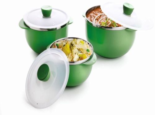 Stainless Steel Serving Bowl Set, For Home, Gift Purpose, Crockery, Bowl Size : Small, Medium, Large