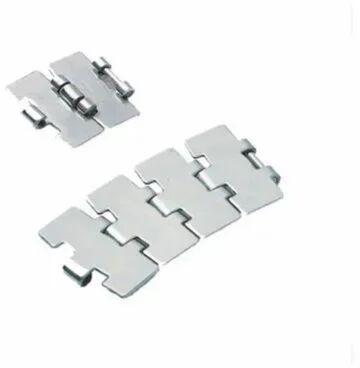 Steel Slat Chain Conveyor Belt, Length : 60 Feet