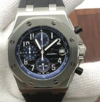 Audemars Piguet Royal Oak Offshore Chronograph Blue Dial Mens Watch