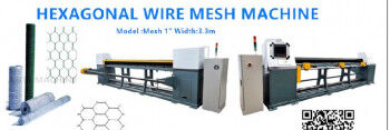 Automatic PLC Controlled Hexagonal Wire Netting Machine