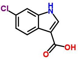 97%MIN 6-Chloroindole-3-Carboxylic Acid CAS NO.766557-02-2