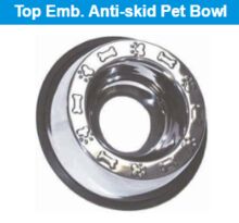 Top Emboss Anti Skid PET Bowls