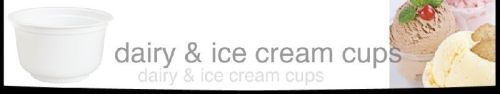 Dairy and Ice Cream Cups