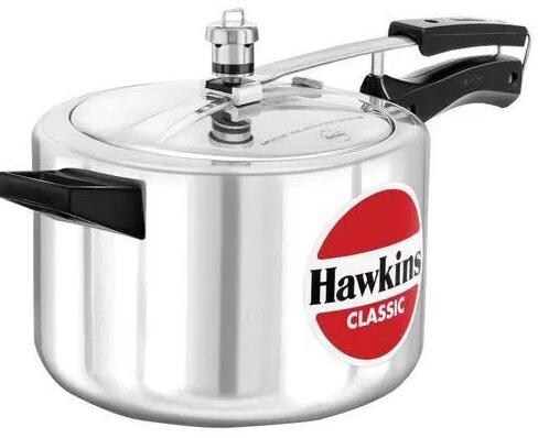 Aluminium Hawkins Pressure Cooker, Color : Silver