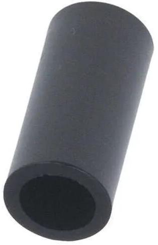 Plain Silicone Rubber Sleeve, Color : Black