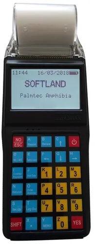 Portable Parking Ticketing Machine, For Office, Color : Black